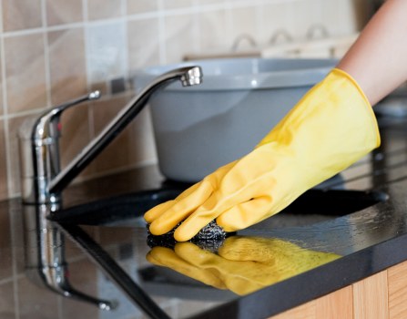 Checklist for regular cleaning tasks in different areas