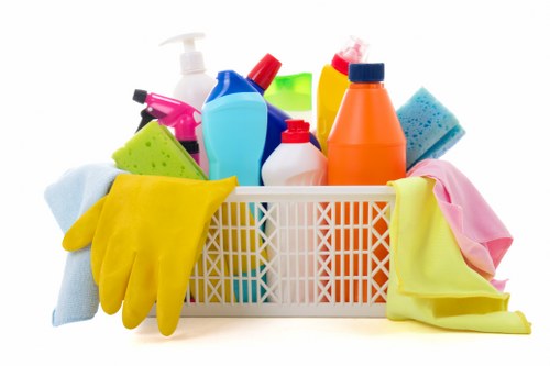 Stain removal during rug cleaning with gentle blotting