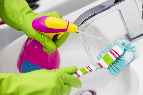 Professional cleaning tools for end of tenancy cleaning