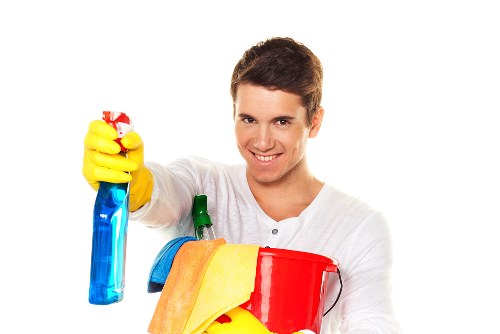 Stain treatment on a mattress surface